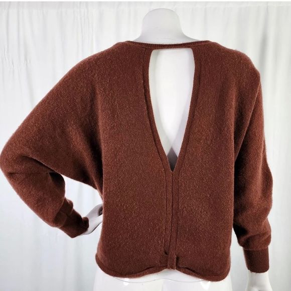 Anthropologie Sweaters - Anthropologie Pilcro Cashmere Open-Back Sweater